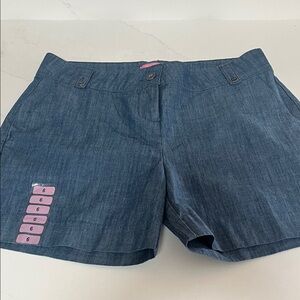 Isaac Mizrahi Dark Blue Jean Shorts